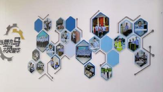 大足文化墙最常见的做法。