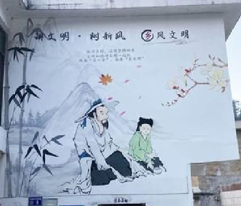 大足分享几个墙绘保养知识。